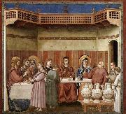 GIOTTO di Bondone Marriage at Cana oil painting on canvas